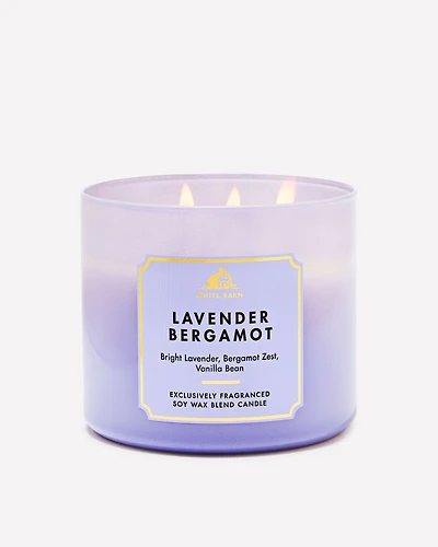 Lavender Bergamot 3-Wick Candle
