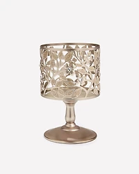 Dogwood Pedestal 3-Wick Candle Holder