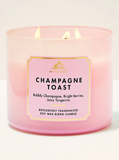 Champagne Toast 3-Wick Candle