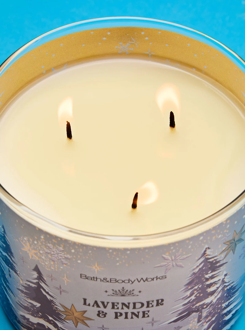 Lavender & Pine 3-Wick Candle