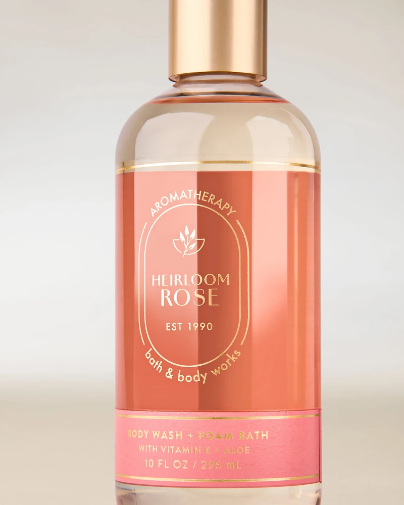 Heirloom Rose Body Wash & Foam Bath