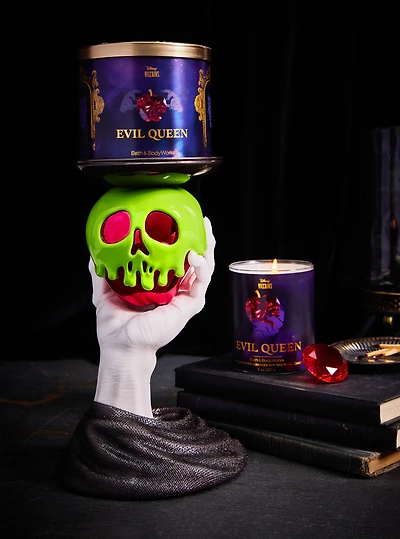 Evil Queen Poison Apple 3-Wick Candle Holder