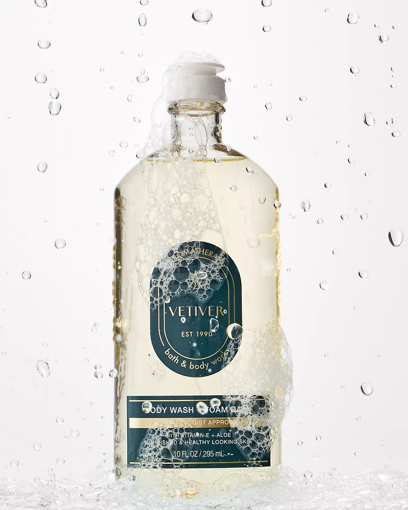 Vetiver Body Wash & Foam Bath