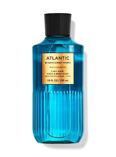 Atlantic 3-in-1 Hair, Face & Body Wash