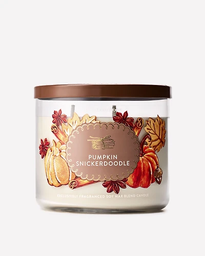 Pumpkin Snickerdoodle 3-Wick Candle