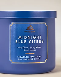 Midnight Blue Citrus 3-Wick Candle