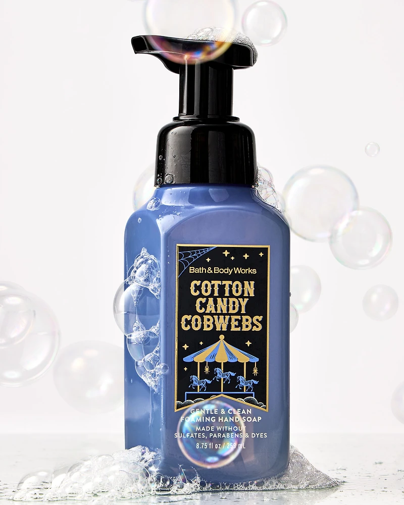 Cotton Candy Cobwebs Gentle & Clean Foaming Hand Soap