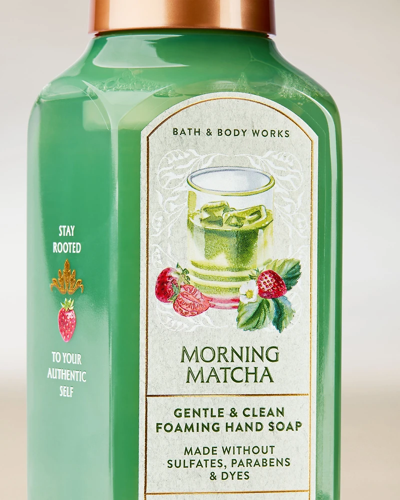 Morning Matcha Gentle & Clean Foaming Hand Soap