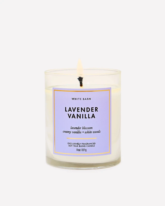 Lavender Vanilla Single Wick Candle