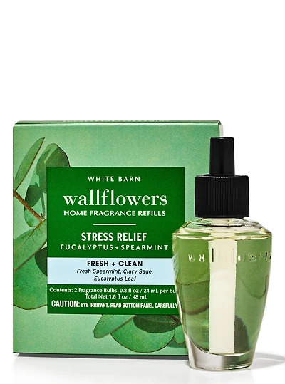 Stress Relief: Eucalyptus Spearmint Wallflowers Refills 2-Pack