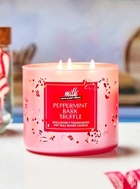 Peppermint Bark Truffle 3-Wick Candle