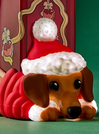 Festive Dog Light-Up Soap Holder