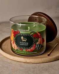 Pumpkin Harvest 3-Wick Candle