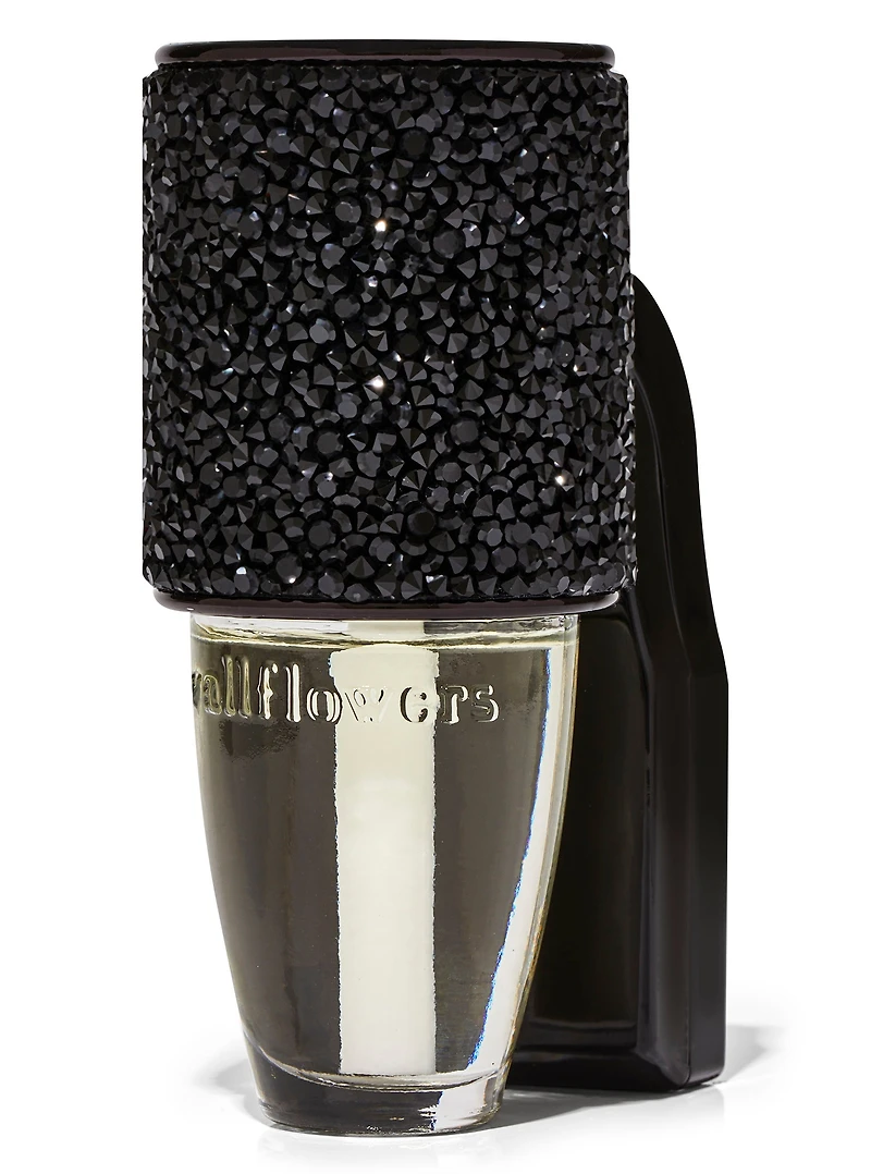 Black Sparkle Topper Wallflowers Scent Control™ Fragrance Plug