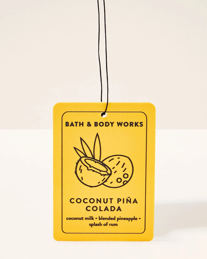 Coconut Pina Colada Hanging Fragrance Diffuser