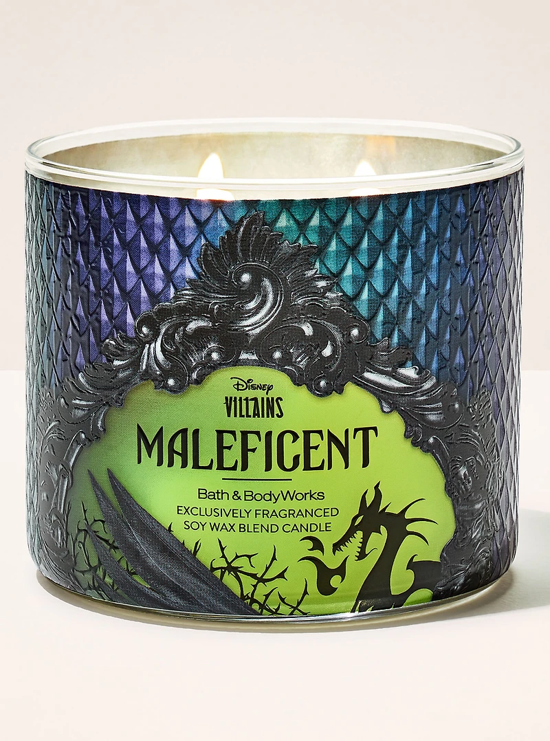 Maleficent 3-Wick Candle