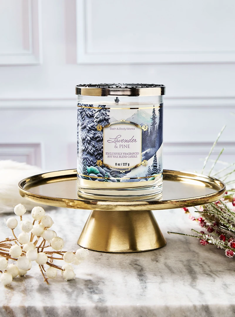 Lavender Pine Single Wick Candle