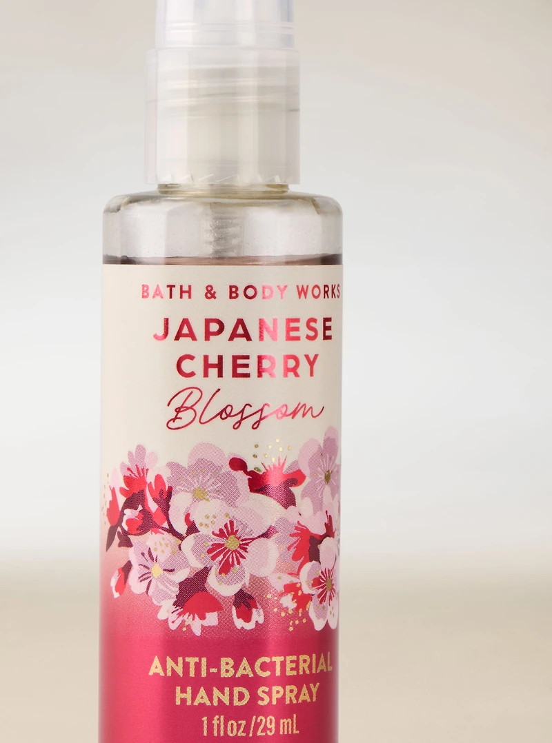 Japanese Cherry Blossom Hand Sanitizer Spray