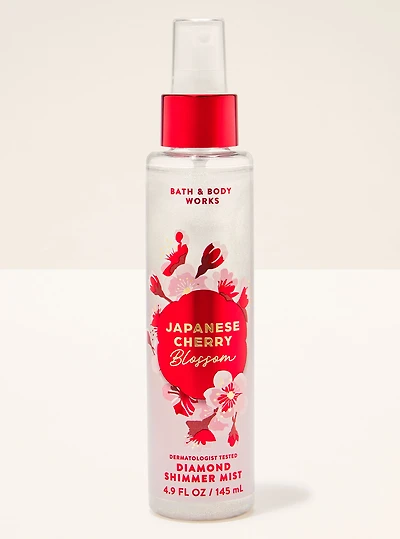 Japanese Cherry Blossom Diamond Shimmer Mist