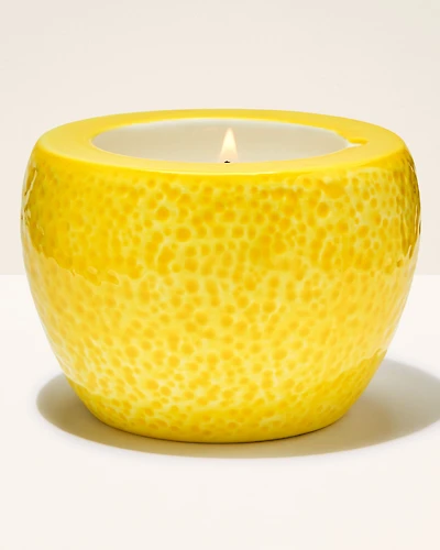 Fresh Amalfi Lemon Single Wick Figural Candle