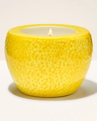 Fresh Amalfi Lemon Single Wick Figural Candle