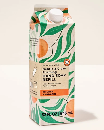 Kitchen Mandarin Gentle & Clean Foaming Refill