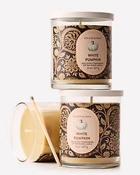 White Pumpkin Single Wick Candle
