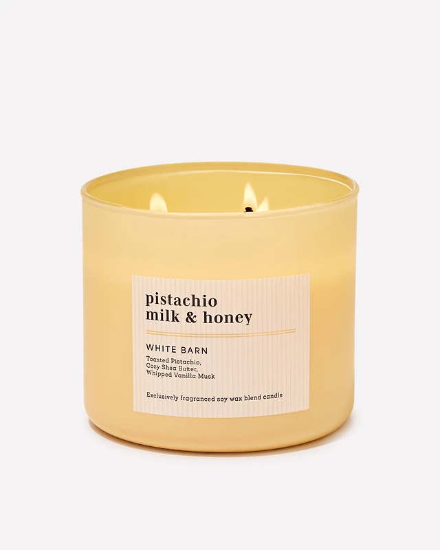 Pistachio Milk & Honey 3-Wick Candle