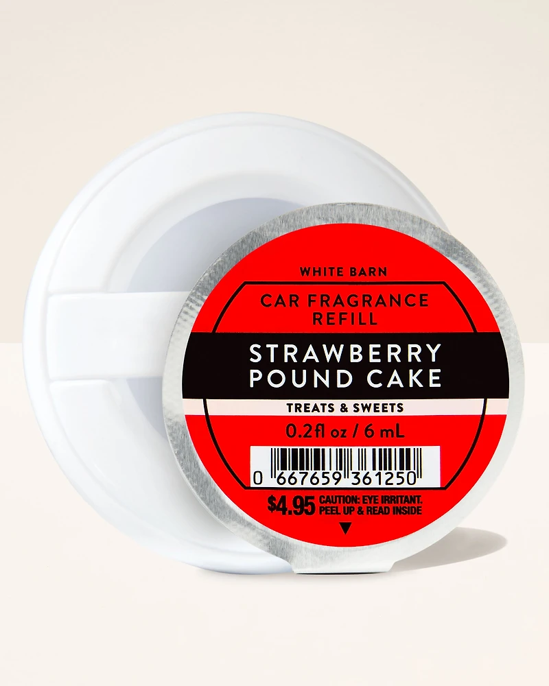 Strawberry Pound Cake Car Fragrance Refill