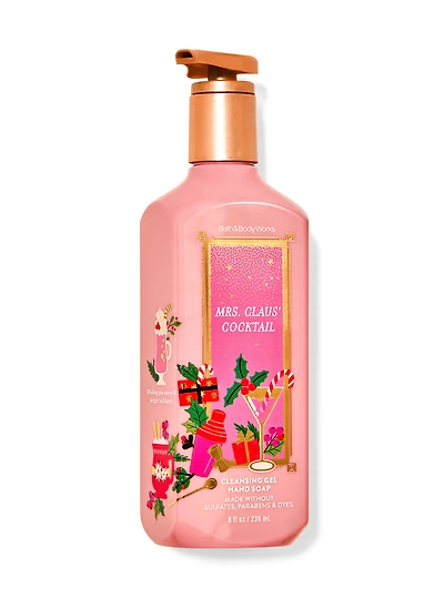 Mrs Claus Cocktail Cleansing Gel Hand Soap