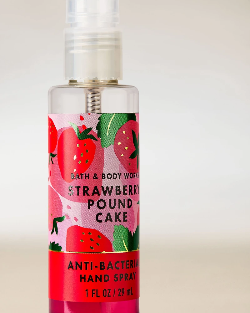 Strawberry Pound Cake Hand Sanitizer Spray