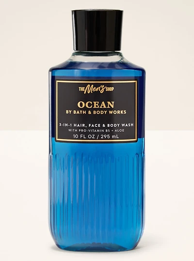 Ocean 3-in-1 Hair, Face & Body Wash