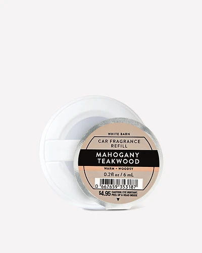 Mahogany Teakwood Car Fragrance Refill