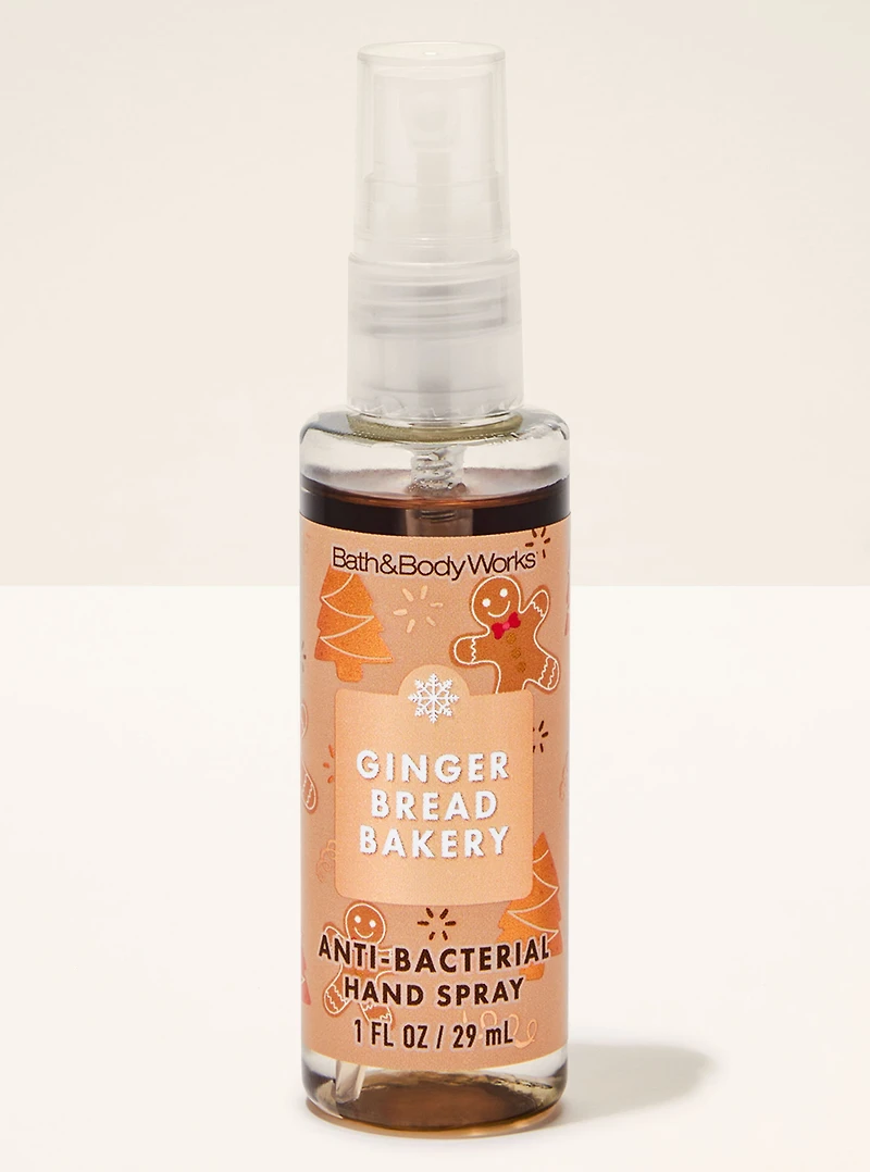 Gingerbread Bakery Hand Sanitizer Spray