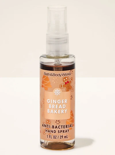 Gingerbread Bakery Hand Sanitizer Spray
