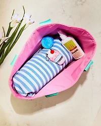 Pink Umbrella Tote Bag