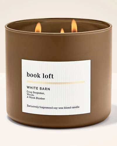 Book Loft 3-Wick Candle