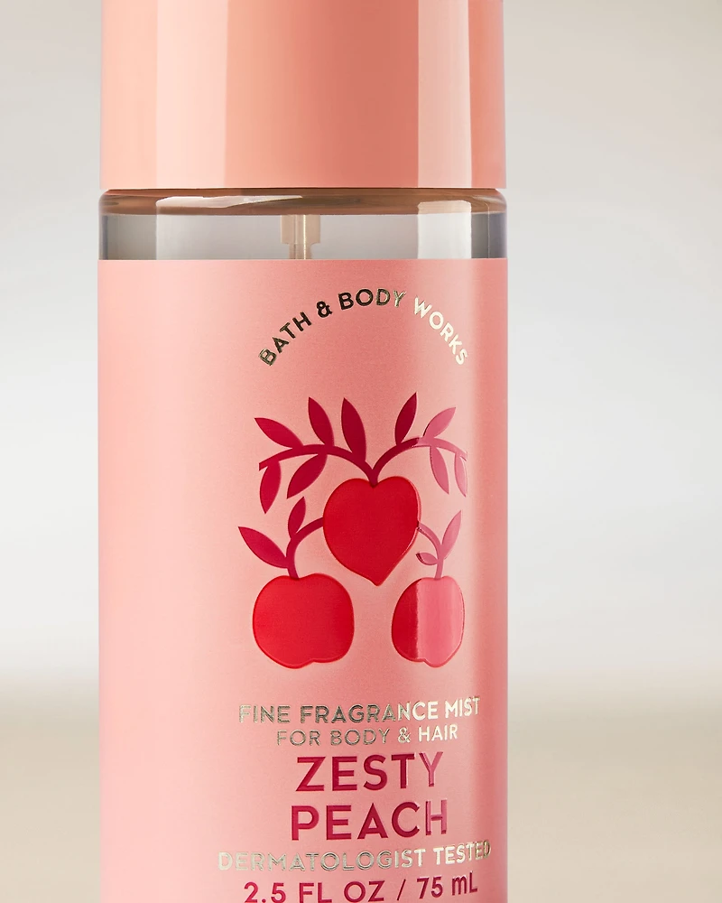 Zesty Peach Travel Size Fine Fragrance Mist