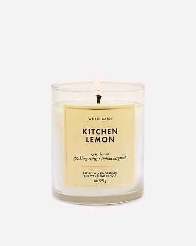 Kitchen Lemon Single Wick Candle
