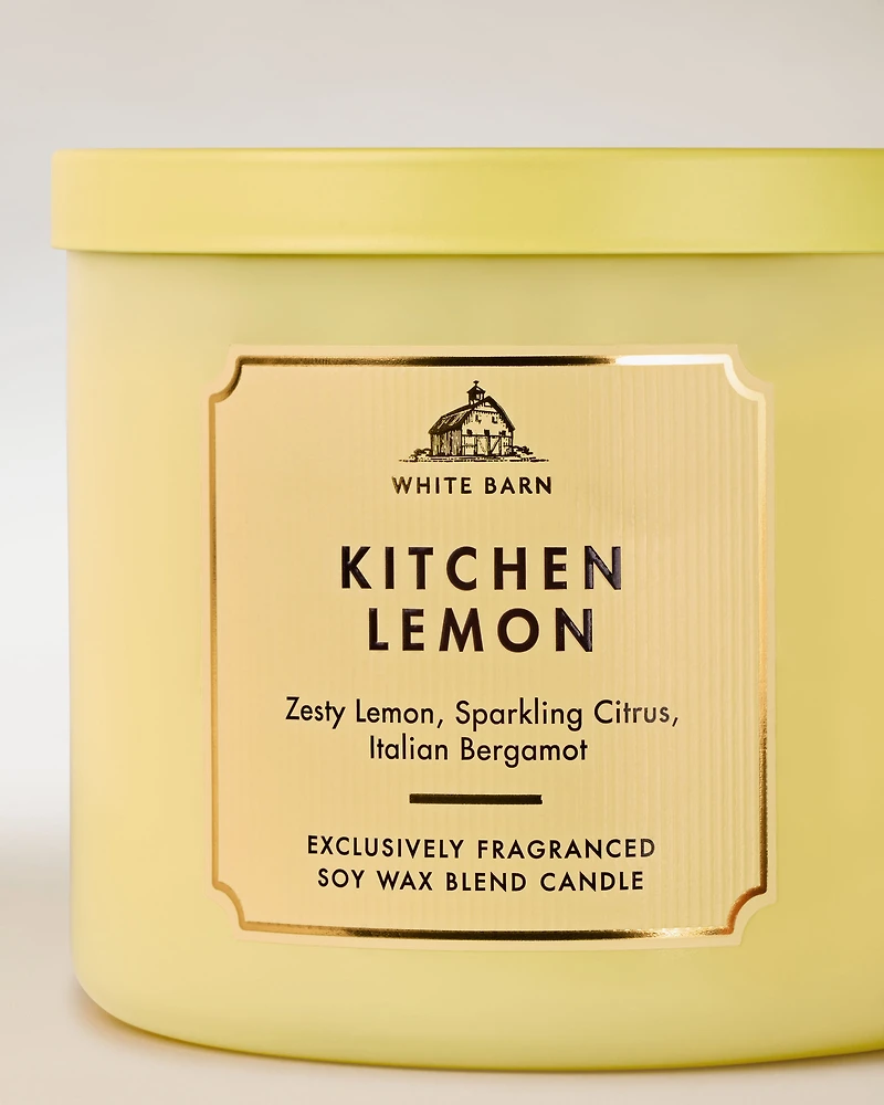 Kitchen Lemon 3-Wick Candle