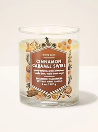 Cinnamon Caramel Swirl Single Wick Candle