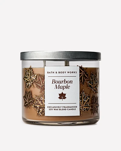 Bourbon Maple 3-Wick Candle