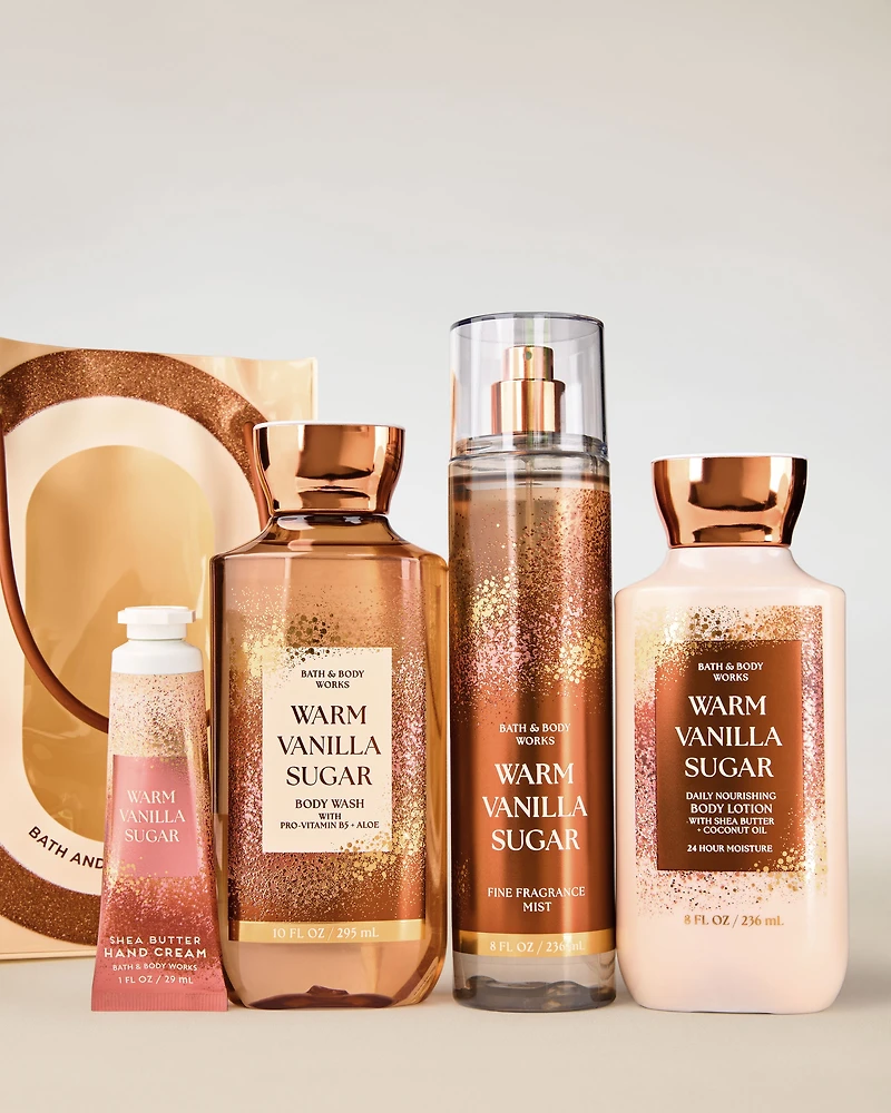 Warm Vanilla Sugar Gift Set