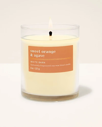 Sweet Orange & Agave Single Wick Candle