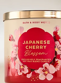 Japanese Cherry Blossom 3-Wick Candle