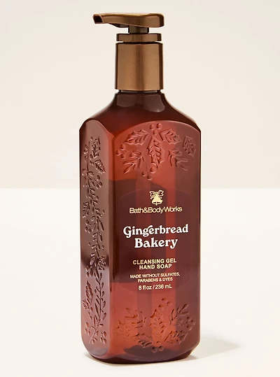 Gingerbread Bakery Cleansing Gel Hand Soap