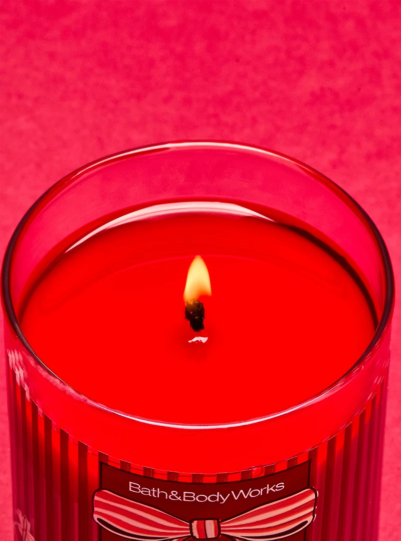 Winter Candy Apple Single Wick Candle