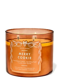 Merry Cookie 3-Wick Candle