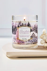 Snowflakes & Cashmere Single Wick Candle