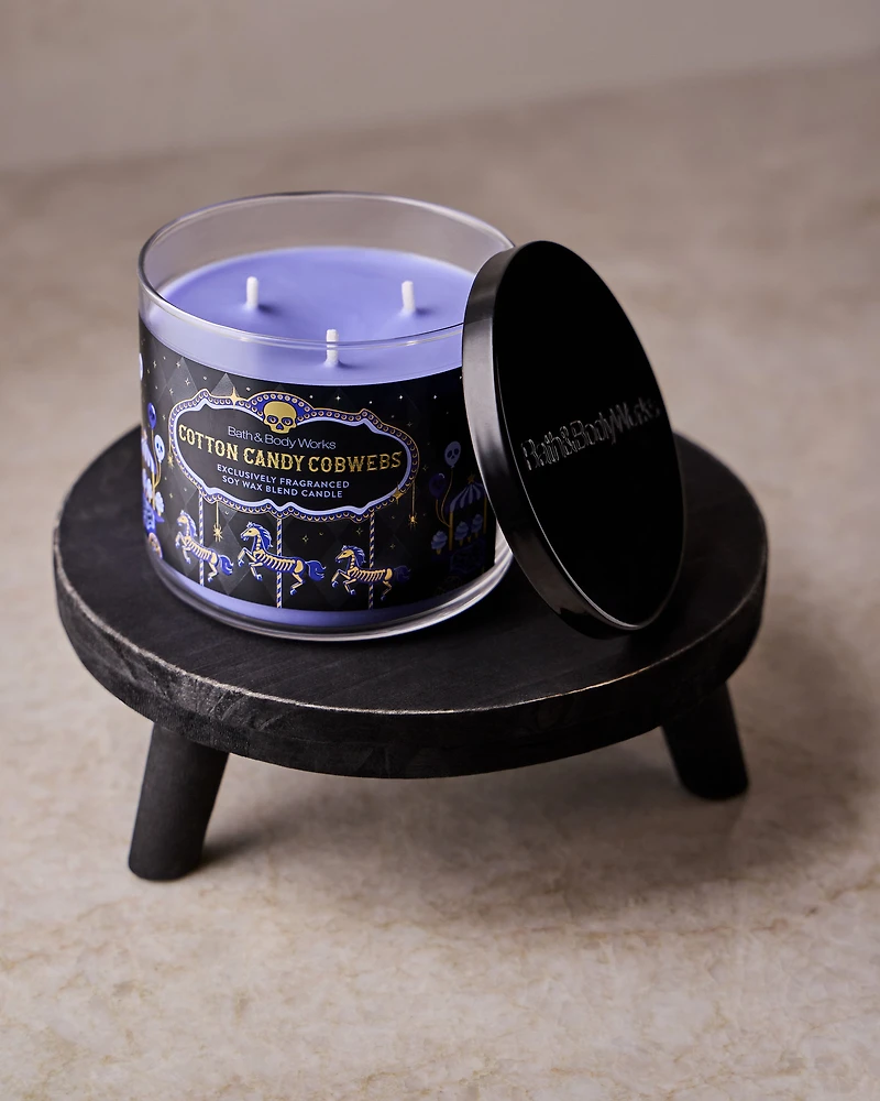 Cotton Candy Cobwebs 3-Wick Candle